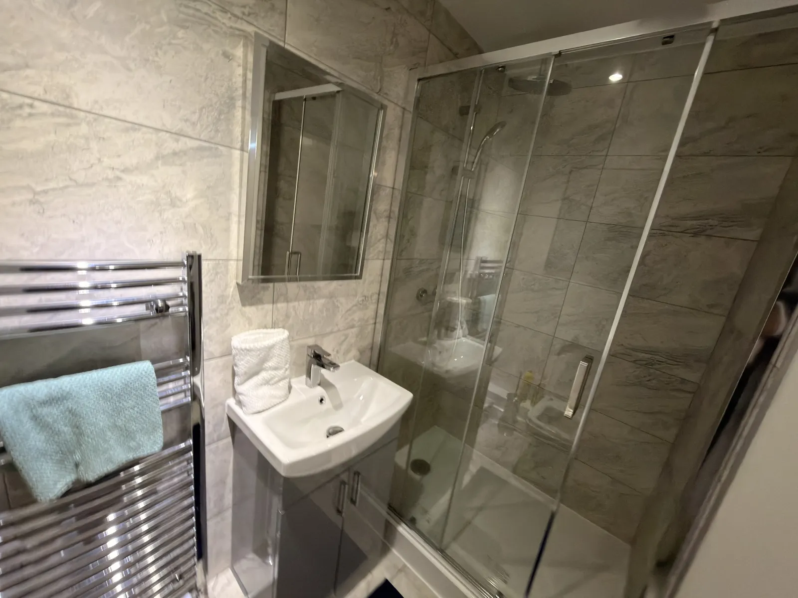 Large Family Room with Private Bathroom