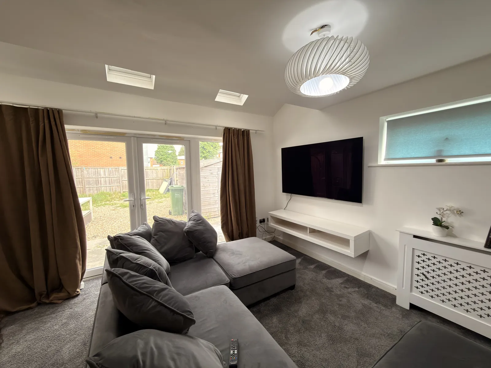 Large Family Room with Private Bathroom